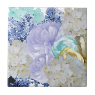 Romantic Floral Tegel Tegeltje