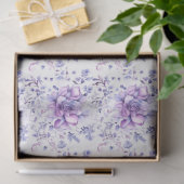 Romantic Floral Tissuepapier (Geschenk)