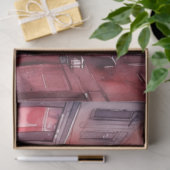 Romantic Floral Tissuepapier (Geschenk)