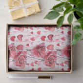Romantic Floral Tissuepapier (Geschenk)