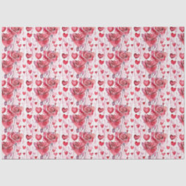 Romantic Floral Tissuepapier