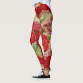 Romantic Floral Valentijnsdag Leggings (Links)