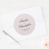 Romantic Floral Wedding Collectie Sticker (Envelop)