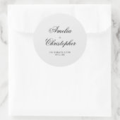 Romantic Floral Wedding Collectie Sticker (Tas)