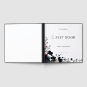 Romantic Floral Wedding Soft Elegant Gastenboek (Volledig)