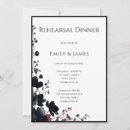 Romantic Floral Wedding Soft Elegant Kaart