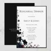 Romantic Floral Wedding Soft Elegant Kaart (Voorkant / Achterkant)