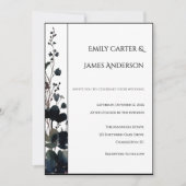 Romantic Floral Wedding Soft Elegant Kaart (Voorkant)