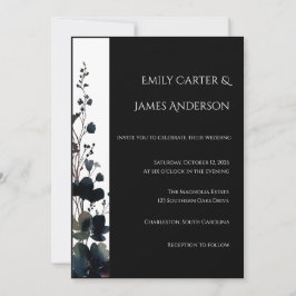 Romantic Floral Wedding Soft Elegant Kaart
