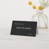 Romantic Floral Wedding Soft Elegant Plaatskaartje (Achterkant)