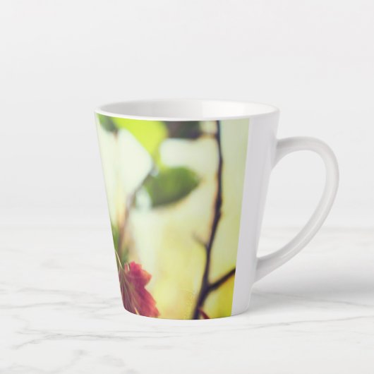 Romantic Flower Boho – Botanical Fantasy Thanks Latte Mok (Rechts)