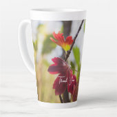 Romantic Flower Boho – Botanical Fantasy Thanks Latte Mok (Linkerhoek)