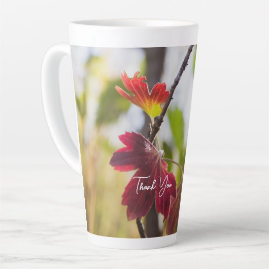 Romantic Flower Boho – Botanical Fantasy Thanks Latte Mok (Linkerhoek)