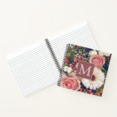 Romantic Flower Bouquet Notitieboek (Binnen)