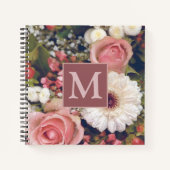 Romantic Flower Bouquet Notitieboek (Voorkant)