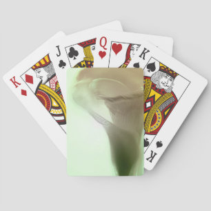 Romantic Flower Detail Pokerkaarten