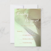 Romantic Flower Detail RSVP (Voorkant)