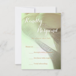 Romantic Flower Detail RSVP