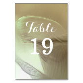 Romantic Flower Detail Wedding Kaart (Achterkant)