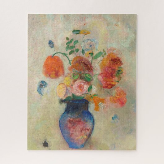 Romantic Flower Vase - Odilon Redon Legpuzzel (Verticaal)