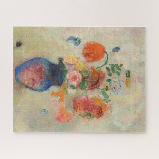 Romantic Flower Vase - Odilon Redon Legpuzzel (Horizontaal)
