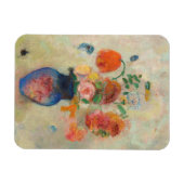 Romantic Flower Vase - Odilon Redon Magneet (Horizontaal)