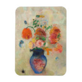 Romantic Flower Vase - Odilon Redon Magneet (Verticaal)