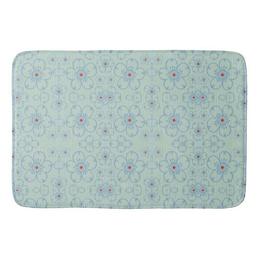 Romantic Flowers - Bath Mat (Voorkant)