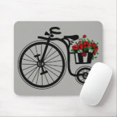 Romantic  Flowers Bike Muismat (Met muis)