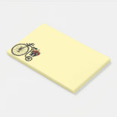 Romantic  Flowers Bike - Post-it® Notes (Schuin)