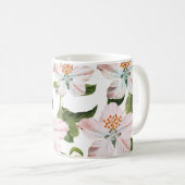 Romantic flowers blooming garden koffiemok (Voorkant rechts)