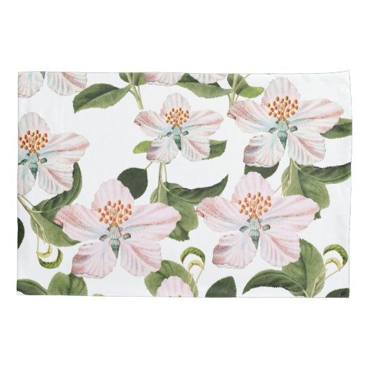 Romantic flowers blooming garden kussensloop (Achterkant)