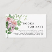 Romantic Flowers Book for Baby Enclosure Kaart (Voorkant)
