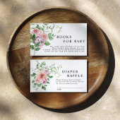 Romantic Flowers Book for Baby Enclosure Kaart