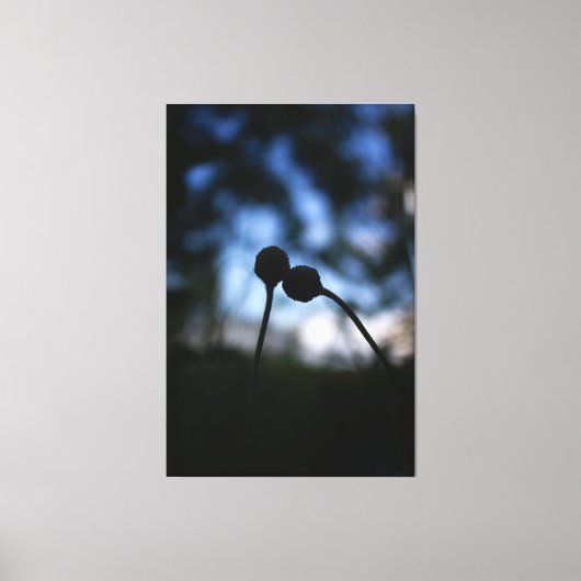 Romantic Flowers – Botanical Fantasy Boho Canvas Afdruk (Voorkant)