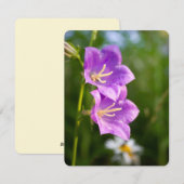 Romantic Flowers – Botanical Fantasy Garden Feestdagenkaart (Voorkant / Achterkant)