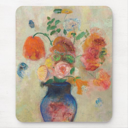 Romantic Flowers Bouquet - Odilon Redon Muismat (Voorkant)