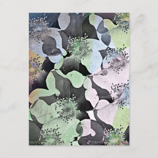 Romantic Flowers Briefkaart (Voorkant)