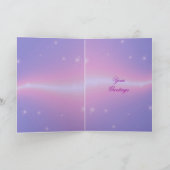 Romantic Flowers Card Feestdagen Kaart (Binnen)