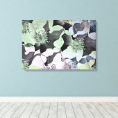 Romantic Flowers in bloemontwerp Canvas Afdruk (Insitu (Houten vloer))
