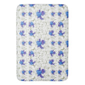 Romantic flowers in English cottage garden Badmat (Voorkant Verticaal)