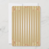 Romantic Flowers - Uitnodiging Kaart (Achterkant)