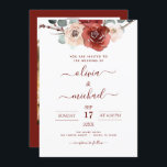 Romantic Foto Burgundy Eucalyptus Weddenschap Kaart<br><div class="desc">Romantic Foto of Afbeelding Chic and Modern Burgundy Floral Flowers Boho Bohemian Botanical Eucalyptus Greenery and Red Roses Waterverf Wedding Autumn (Herfst),  Winter,  Spring of Summer Invitations - bevat prachtige en elegante scripttypografie voor de speciale huwelijksfeestdag.</div>