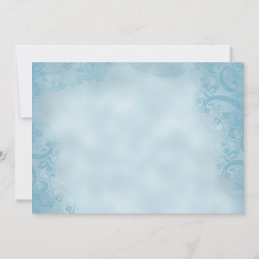 Romantic Foto slaat de datum op Save The Date (Achterkant)