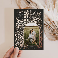 Romantic Foto van Floral Arch | Datum opslaan