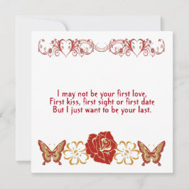 Romantic Fun Love Quote, liefje, Floral