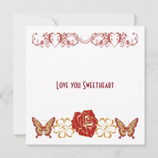 Romantic Fun Love Quote Soulmates Floral Custom (Achterkant)