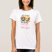 Romantic Funny Food Valentine Women T-Shirt (Voorkant)