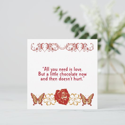 Romantic Funny Love Quote, schatje, aangepast (Staand voorkant)