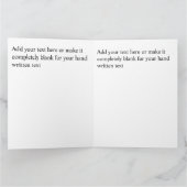 Romantic Funny Message Beauful Glossy Valentijn Kaart (Binnen)
